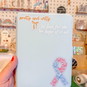 Folklore August Lyric Weatherproof Sticker | Taylor Swift Eras Tour image 8