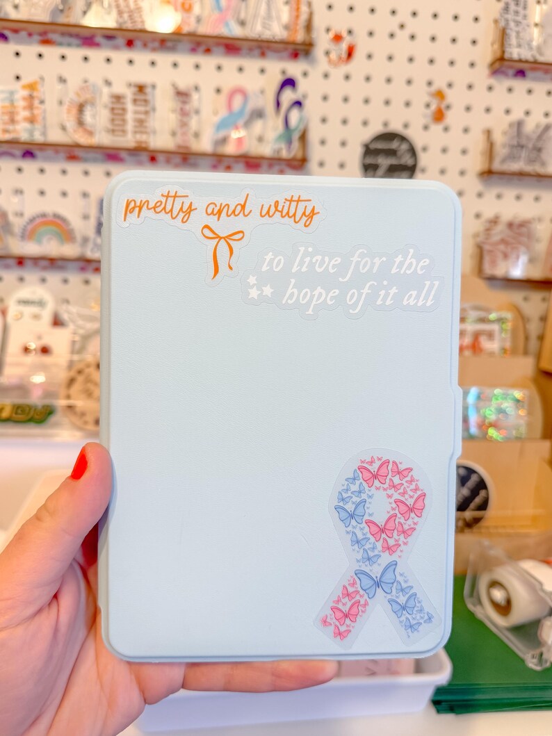 Folklore August Lyric Weatherproof Sticker | Taylor Swift Eras Tour image 8