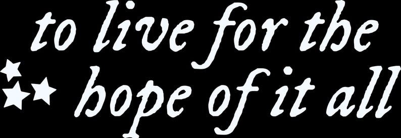Folklore August Lyric Weatherproof Sticker | Taylor Swift Eras Tour image 16