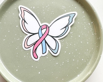 Pregnancy Loss Butterfly Sticker | Remembrance Decal