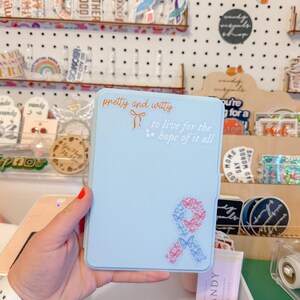 Folklore August Lyric Weatherproof Sticker | Taylor Swift Eras Tour image 3