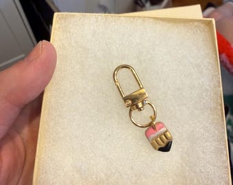 Mini Pencil Keychain | Gift for Teacher | Bag Purse Accesory