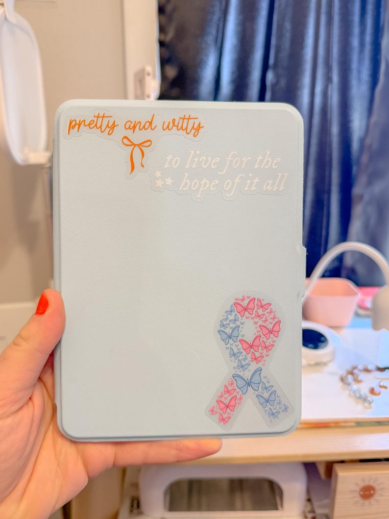 Folklore August Lyric Weatherproof Sticker | Taylor Swift Eras Tour image 12