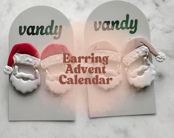 Handmade Earring Advent Calendar | 12 Days of Christmas Surprise