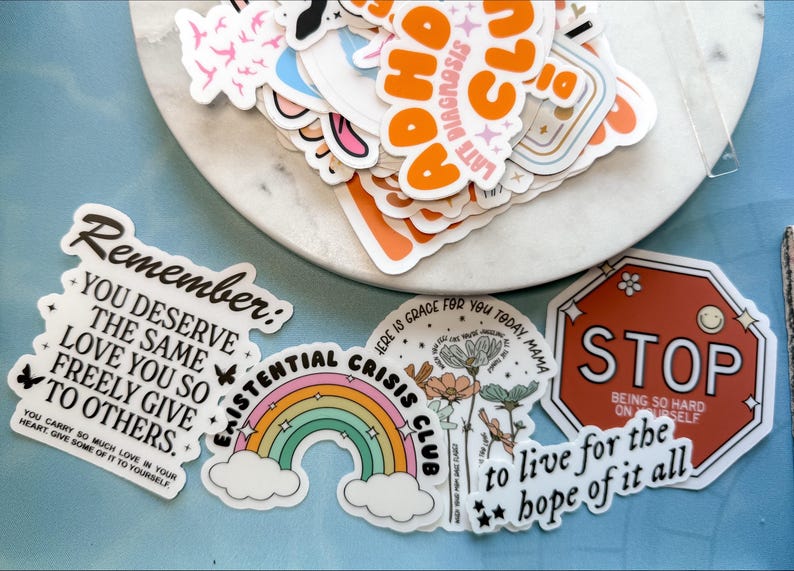 Others Sticker Mystery Sticker Bundle | Weatherproof Vinyl Stickers - Etsy