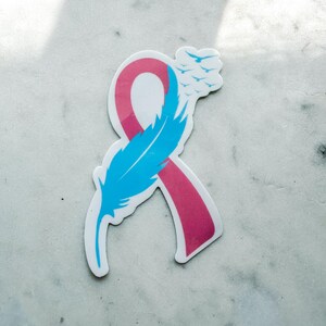 Nastro adesivo lucido per la consapevolezza della perdita di gravidanza e del neonato / Resistente alle intemperie / Pacchetto per la cura del lutto, Aborto spontaneo, Morte in utero, Perdita del bambino, Regalo per genitori