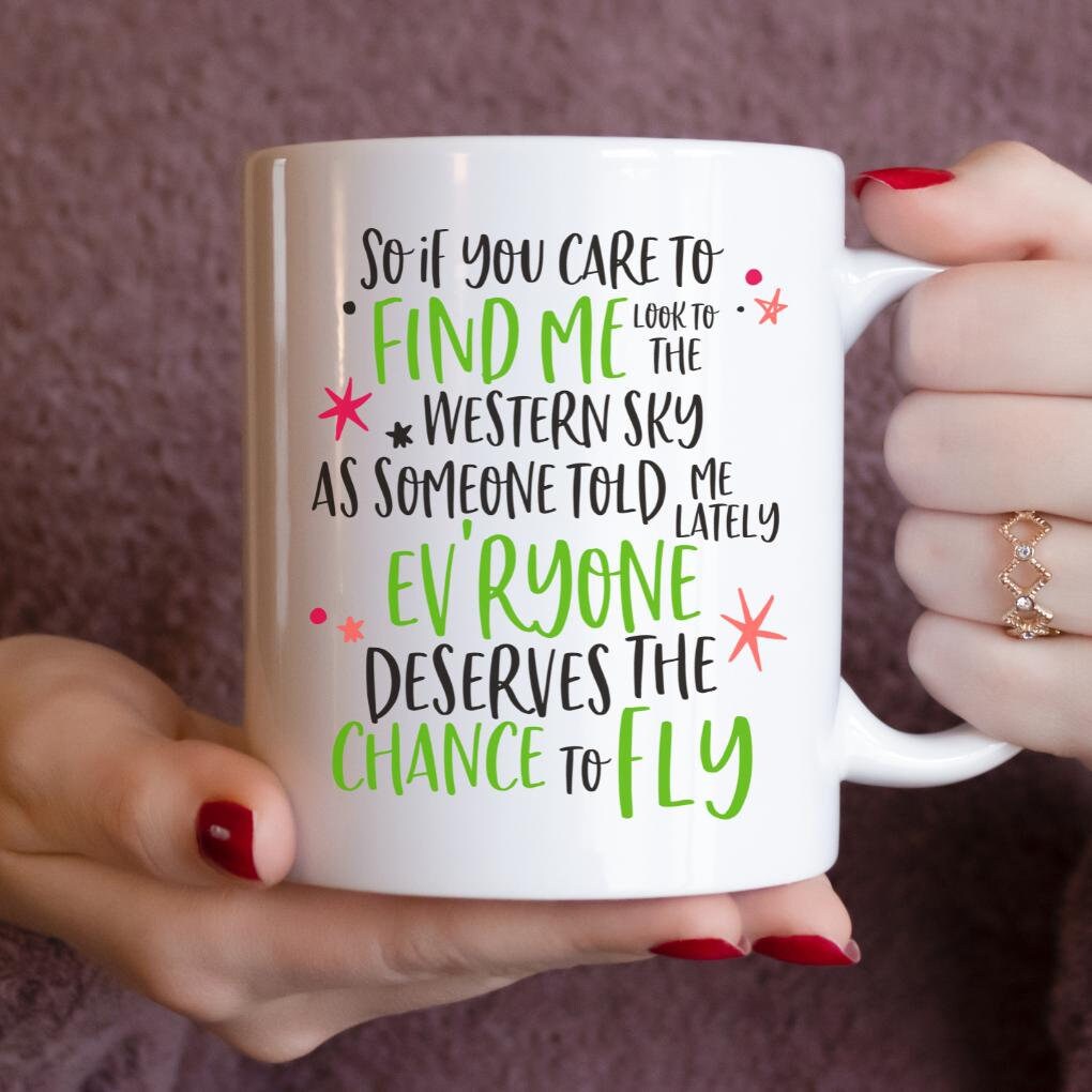 Coffee Mug inspired in a Broadway Musical Gift for Theatre Lovers