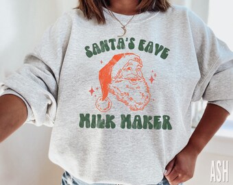 Breastfeeding Sweatshirt Breast Feeding Sweater Mamas Boobery Normalize Breastfeeding Funny Breastfeeding Baby Shower Mama Gift Milk Maker