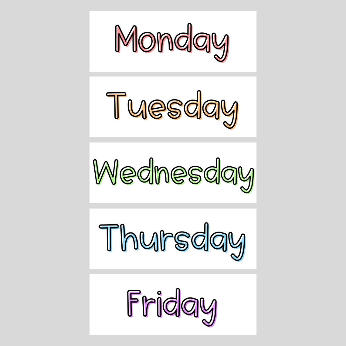 days-of-the-week-labels-printable