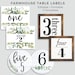 Canvas Badges, Printable Labels, Classroom Labels, Classroom Farmhouse Table Labels EDITABLE on Canva, Printables, Farmhouse Labels 