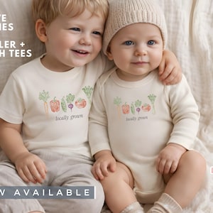 Locally Grown Baby ONESIES® Funny Onesie® for Baby Locally Grown Funny Shirt image 4