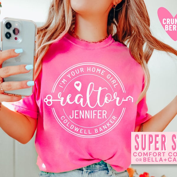 Realtor Shirt for Real Estate Agent Personalized Realtor Shirts for Realtor Real Estate Shirt Realtor Tshirt Real Estate Agent Closing Gift