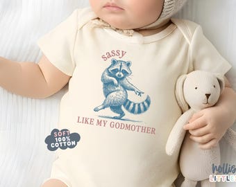 Body para bebé Sassy Like My Godmother® Bodys para bebé Sassy® Body para bautizo