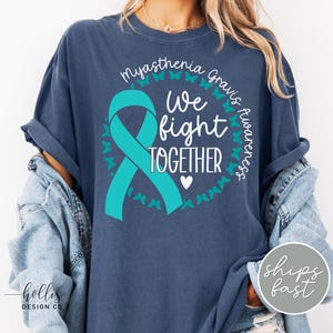 Ovarian Cancer Awareness Shirt I Wear Teal for my Mom T-Shirt Teal Cancer Ribbon Shirt Ovarian Cancer Shirt Cancer Support Shirt
