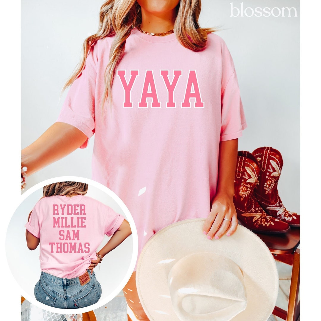 Yaya Shirt - Cream/Blue