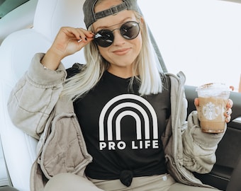 Pro Life Shirt Pro-Life Shirts Christian Shirts for Women Save The Babies Pro Life T-Shirt Jesus Shirts God Tee Anti-Abortion Shirt