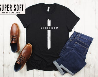 Christian Shirts for Men Christian Shirt for Father’s Day Christian Gifts for Dad Cross Shirt Jesus Shirts God Bible Verse Shirts for Men