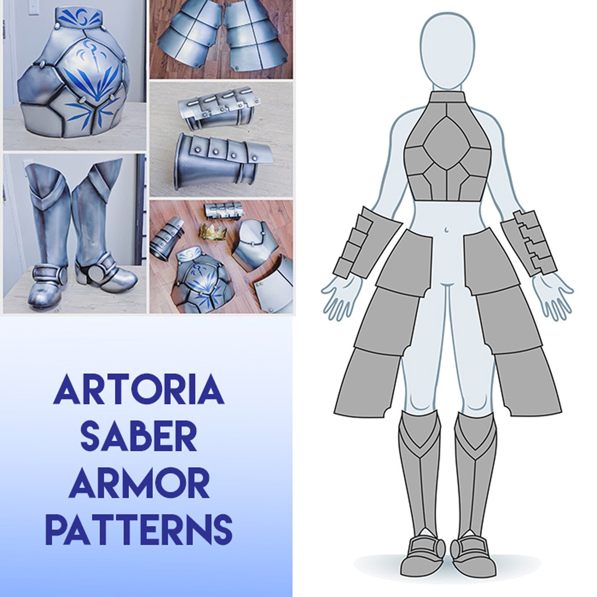 Female armor pattern