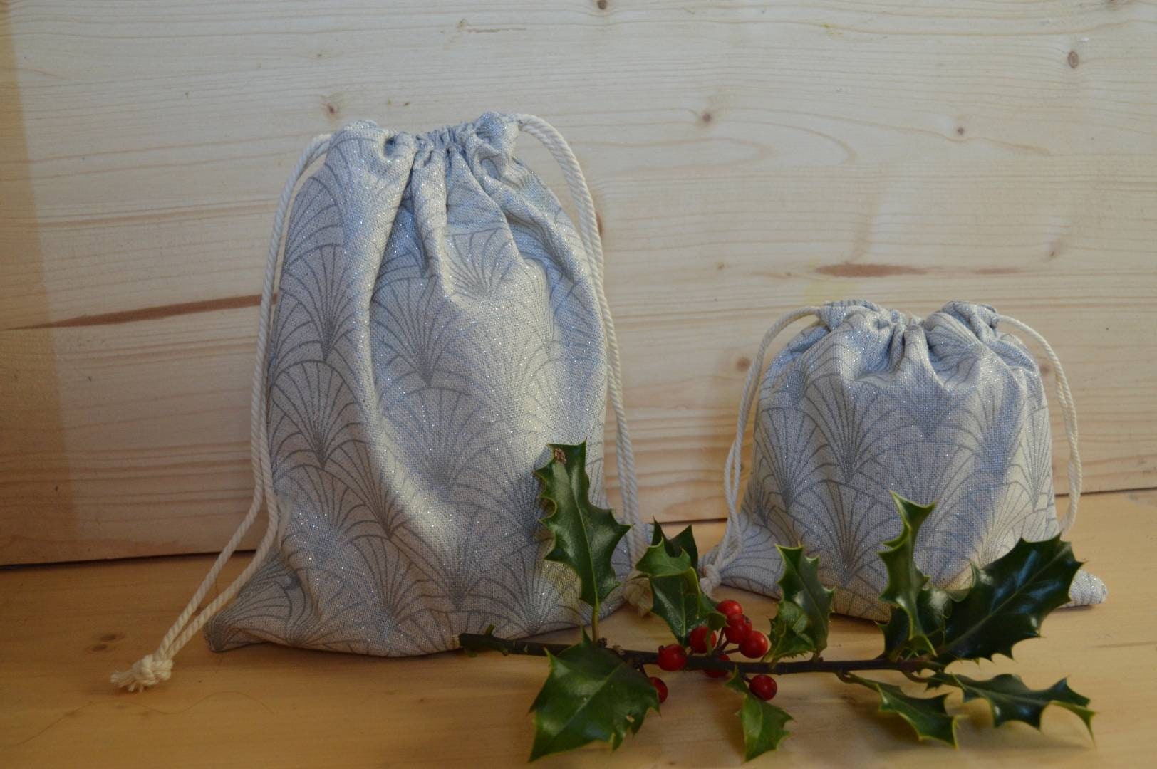 Sacs en Tissus Noela Gris