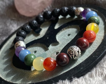 Regenboog Kristallen Armband, Pride Vlag Armband