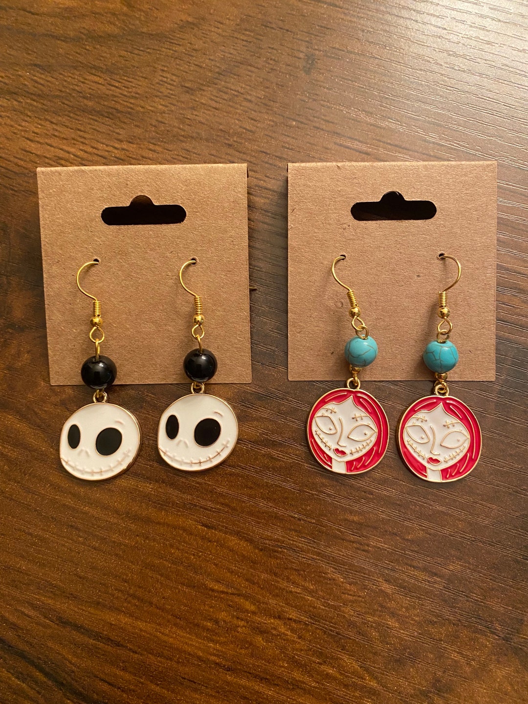 Jack Skellington Earrings/Nightmare Before Christmas Earrings Etsy.de