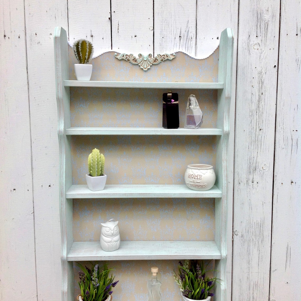 Shabby Chic Shelves French Country Furniture Open Shelving Etsy