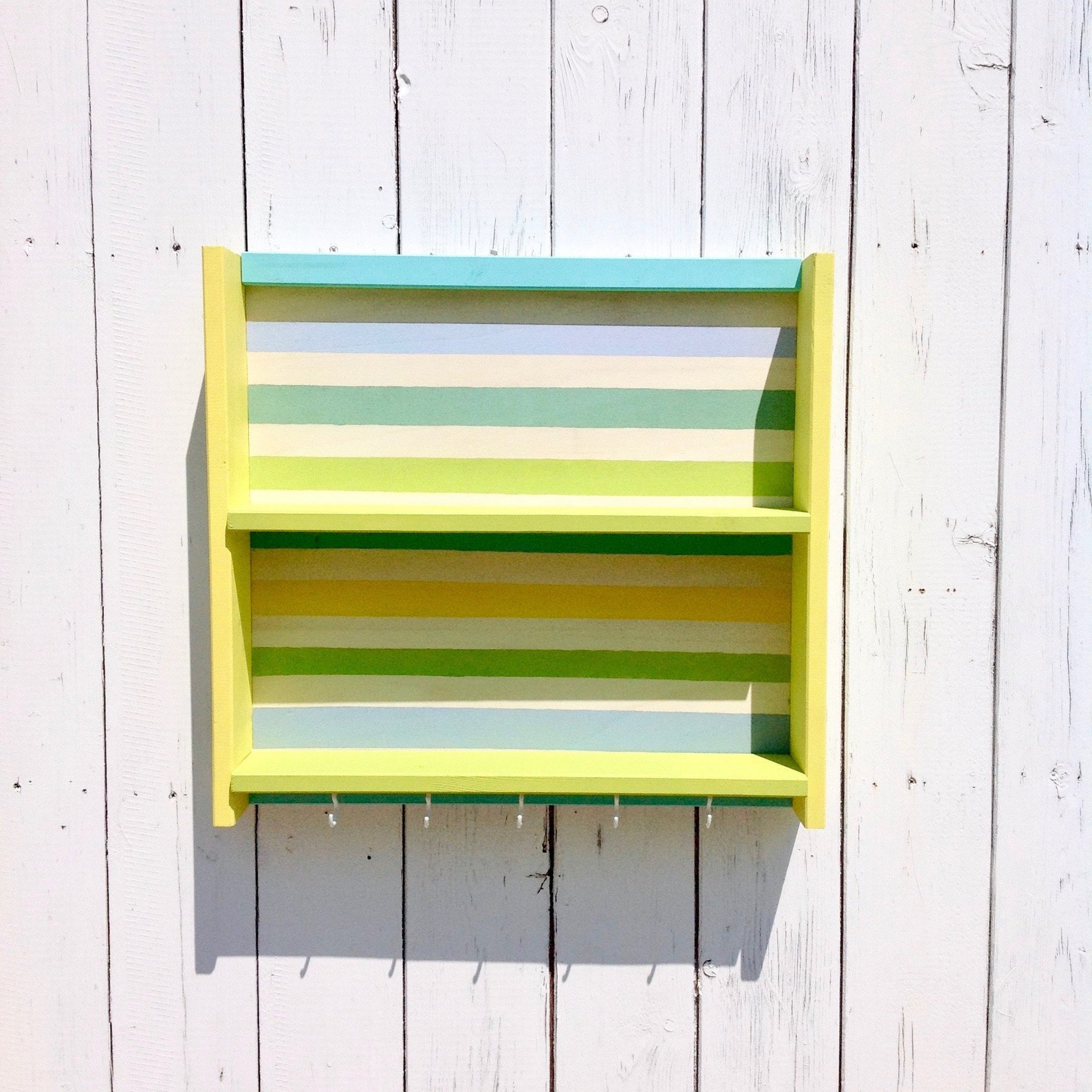 Colorful Unique Shelves Shelving Unit Kids Room Wall Shelf Etsy