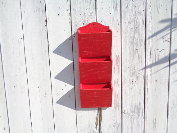 Wall Mail Organizer Sorter 3 Slots Wood Letter Holder Tier - Wall Bill Organizer Wooden Wall Mail Organizer Sorter 3 Slots Wood Letter Holder Tier - Wall Bill Organizer Wooden