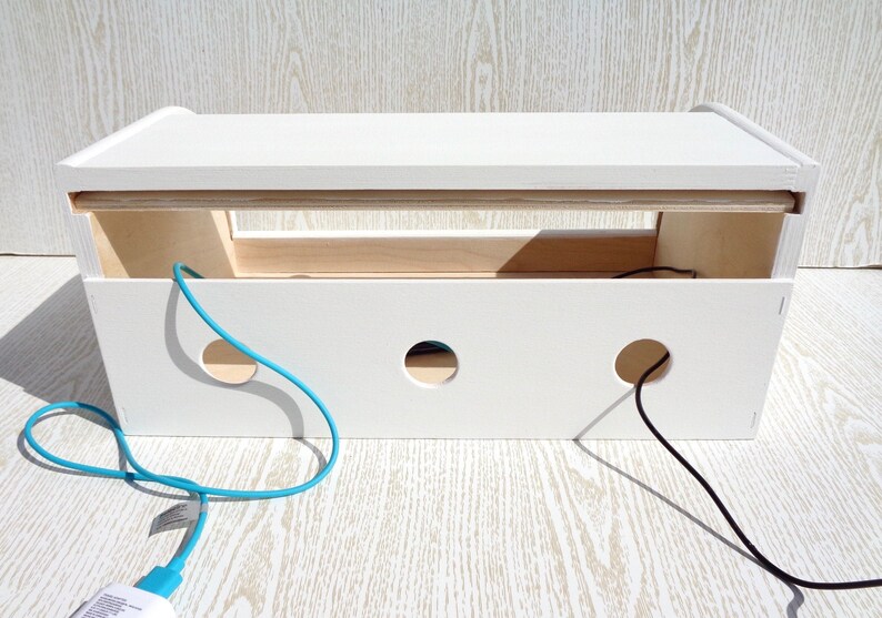 Charging Station for Multiple Devices Bread Box Wooden Bread Etsy