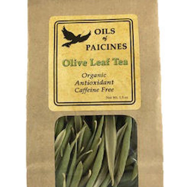 Organic Olive Leaf Tea, Caffeine Free, Mild Flavor - 1.5 oz
