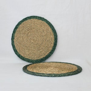 Smoke and Forest Green Trim Gone Rural Placemat