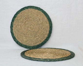 Smoke and Forest Green Trim Gone Rural Placemat