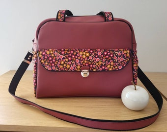 Sac Boogie framboise modèle Sacotin