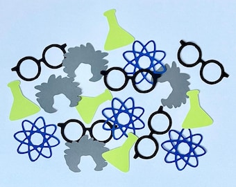 scientist party confetti