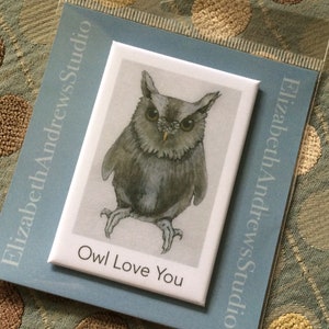 Owl Love You Magnet image 1