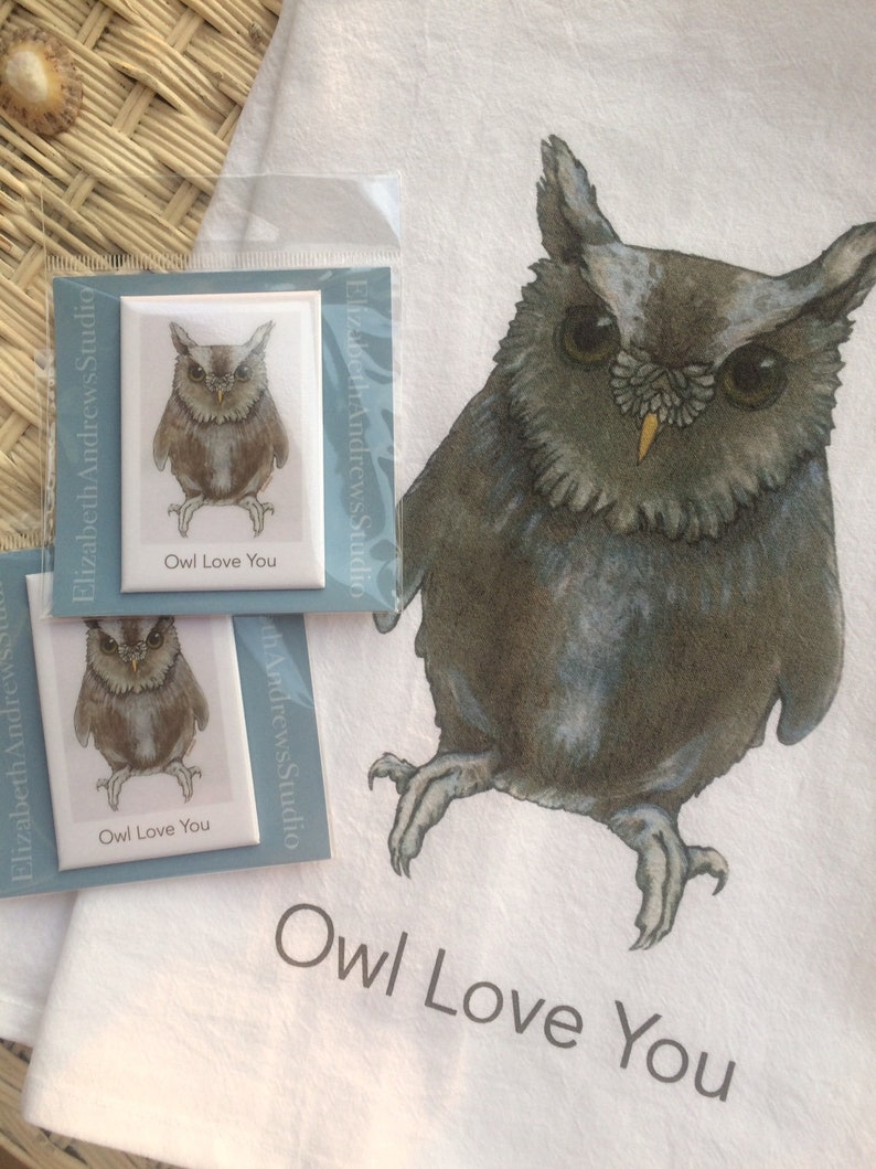 Owl Love You Magnet image 2