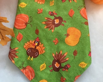 Bandana dinde et citrouilles