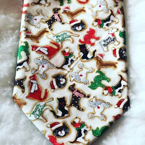 Pups and Cats Christmas Cookies Bandana