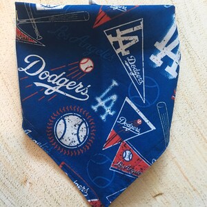 Bandana met Los Angeles Dodgers-print