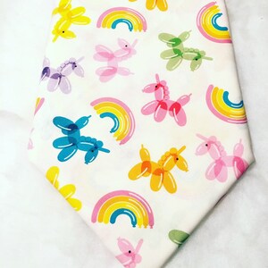 Balloon Unicorns and Rainbows Bandana