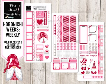 Printable Planner Stickers Weekly Kit Kawaii Food Weekly Kit Hobonichi A6 Japanese Version Hobonichi Original Daily Kit A6
