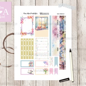 Big Happy Planner Printable Stickers Vertical Weekly Kit A Perfect ...