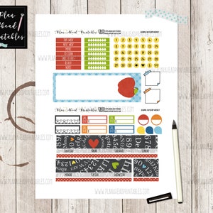 STORE CLOSING Happy Planner Printable Stickers Classic Vertical Weekly ...