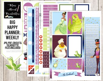Big Happy Planner Printable Stickers Vertical Weekly Kit New | Etsy