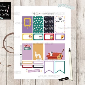STORE CLOSING Happy Planner Printable Stickers Classic Vertical Weekly ...