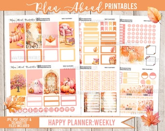 Happy Planner Printable Stickers Classic Vertical Weekly Kit - Etsy Canada