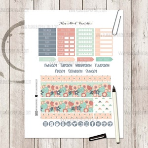 STORE CLOSING Happy Planner Printable Stickers Classic Vertical Weekly ...