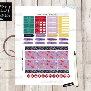 STORE CLOSING Happy Planner Printable Stickers Classic Vertical Weekly ...