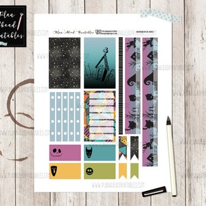 Big Happy Planner Printable Stickers Vertical Weekly Kit, A Christmas ...
