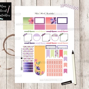 Happy Planner Printable Stickers Classic Vertical Weekly Kit | Etsy UK